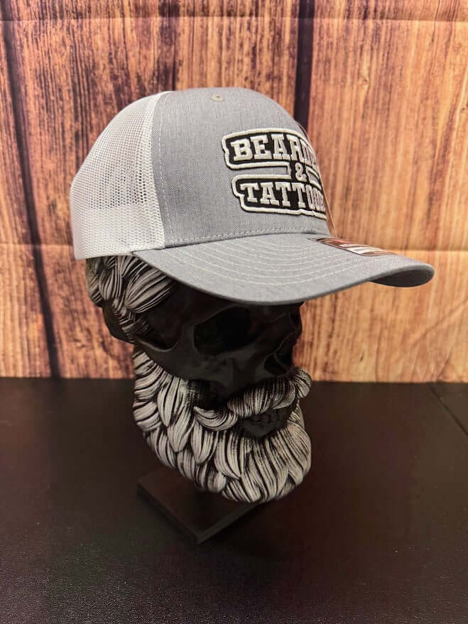 Bearded And Tattooed Trucker Hat For Guys With Beards Beard Guys Hat Club